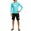Camiseta Lycra Infantil Quiksilver Surf All Times Azul-Q531T0008- -4-